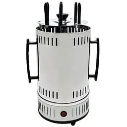 Домашняя электрическая шашлычница Domotec Ms-7782 1000 Вт белая