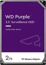 Жесткий диск Western Digital 3.5 SATA 2.0TB Purple 5400rpm 64MB (WD23PURZ)