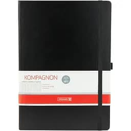Записник Brunnen Компаньйон А4 клітинка, чорний (10-552 88 05)