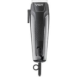 Машинка для стрижки триммер VGR V-120 із насадками чорна 15 Вт