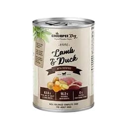Консерви Chicopee (Чикопі) Dog Adult Pure Lamb & Duck 800 г х 6 шт для собак ягня з качкою