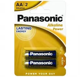 Батарейка PANASONIC LR03 Alkaline Power (Bronze) 1х2 шт.