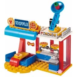 Конструктор Super Wings Small Blocks Buildable Vehicle Set Вантажівка та магазин, 414 деталей (EU385008) - мініатюра 2