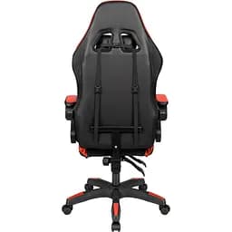Крісло геймерське Kruger&Matz GX-150 з підставкою для ніг Red/Black - мініатюра 6