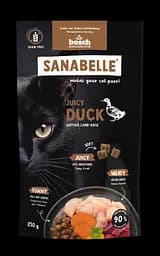 М'який корм Sanabelle Juicy з качкою для котів (250 г)