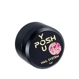 Гель-лак для нігтів із сухоцвітами YouPOSH Cotton Weed, 5 мл №3 Світло-рожевий