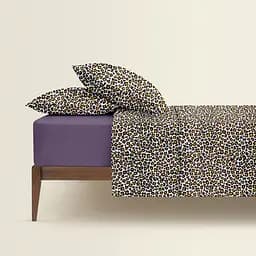 Комплект постільної білизни Cosas Leopard CS3 Євро бежевий (LeopardPattern_95Aurora_200) - мініатюра 2