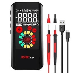 Мультиметр цифровой умный автоматический нового поколения BSIDE A10 с большим 3,2" дюймовым LCD экраном (100787)