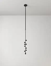 Підвісний стельовий світильник Babich Studio Eucalypt Black (RAL 9005)