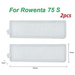 Фильтры для робота-пылесоса Rowenta X-plorer Serie 75S ( RR8567WH RR8577WH ) 75S+ ( RR8587WH RR8595WH ) 2 шт.
