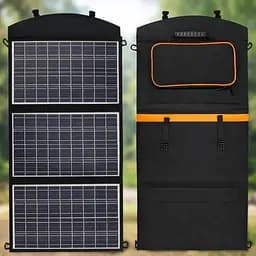 Складна Сонячна Панель 100 W / Портативна сонячна панель на 3 секції USB 100 W