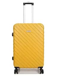 Валіза середня M ABS-пластик Madisson Snowball 03403 68х44х27см 68+13л Жовтий - мініатюра 2
