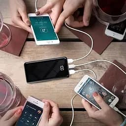 Портативний зарядний пристрій потужний 240000 мАг вихід і вхід USB C 22,5 Вт - мініатюра 8