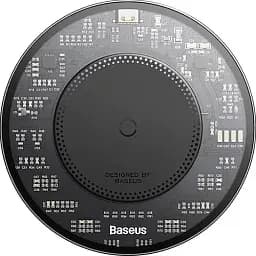 Бездротовий зарядний пристрій Baseus Simple 2 Wireless Charger 15 W with Cable Type-C To Type-C 24 W 12 V 2 A 1