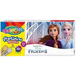 Пластилин Colorino Frozen, 12 цветов (91048PTR)
