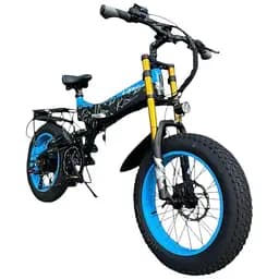 Электровелосипед Volto Lankeleisi X3000 Plus фетбайк 1000W 18Ah алюминиевый синий