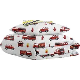 Комплект постільної білизни дитячий Cosas Fire Truck 110 х 140 см (FIRE_CARS_140)