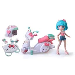 Ігровий набір 4SF Manga Dolls серії Hello Kitty Красуня Пінк на скутері з аксесуарами (HKTF3000) - мініатюра 2