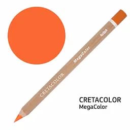 Олівець кольоровий Megacolor Помаранчевий (29111) Cretacolor
