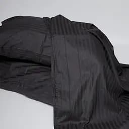 Постільний набір Moon&Star (підковдра 175х210 см + 2 наволочки 40х60 см) Satin Stripe Dark Serenity - мініатюра 3