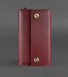 Кожаный клатч-органайзер (Тревел-Кейс) 5.0 бордовый