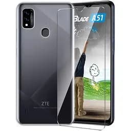 Захисне скло DK Full Glue для ZTE Blade A51 014991 clear