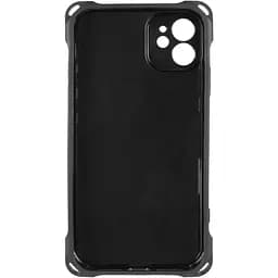 Чохол Epik TPU CrossBody with straps для Apple iPhone 12 6.1 Black - мініатюра 4