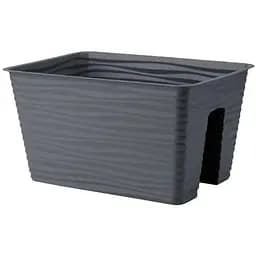 Горщик Form-Plastic Sahara кашпо на перила-40 13.2 л антрацит (4460-014)