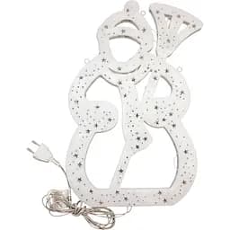 Новогодняя LED декорация Devilon Снеговик 41.5х25.5 см 35 л (051656)