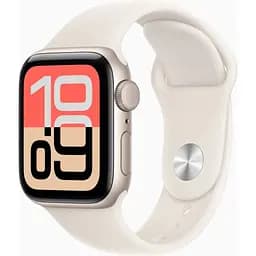 Смарт-годинник Apple Watch SE 3 GPS 40mm Starlight Aluminium Case with Starlight Sport Band - S/M (MEH34RK/A) - мініатюра 1