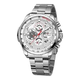 Годинник наручний чоловічий 6909 Silver-White Forsining acs0031390