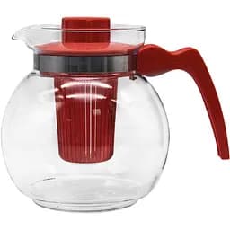 Круглий заварювальний чайник Termisil з фільтром червоний 1.5 л (CDEK150Z/R)