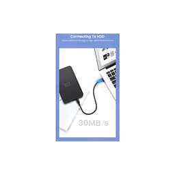 Дата кабель USB 2.0 AM to Mini 5P 1.0m US132 black Ugreen (10355) - мініатюра 6
