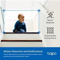 IP-Камера Tapo C232 5MP N300 microSD motion detection. AI TP-Link teh0015990 - мініатюра 10