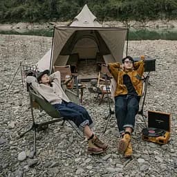 Крісло-качалка складане Naturehike NH21JJ004, бежеве - мініатюра 4