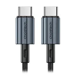 Кабель Type-C – Type-C, 2 м, черный, Choetech, 60 Вт, 3A (XCC-1015)