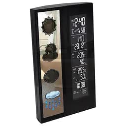 Метеостанція Technoline WS6650 Black (WS6650), Чорний - мініатюра 5