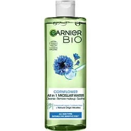 Міцелярна вода Garnier Bio з квітковою водою волошки 400 мл