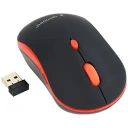 Мишка Gembird MUSW-4B-03-R Black+Red (MUSW-4B-03-R)