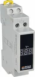 Вольтметр АСКО‑УКРЕМ VMD‑1 модульний цифровий однофазний AC 80‑500 V (A0010250001) - мініатюра 2