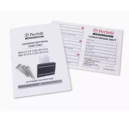 Витяжка декоративна похила Perfelli DNS 9723 B 1100 BL LED Strip - мініатюра 7