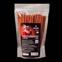 Колбаски куриные К ПИВУ Meat Chips со вкусом "двойной сыр" (в/к) 500г