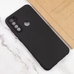 Чохол TPU Getman Liquid Silk Full Camera для Xiaomi Redmi Note 8T Чорний / Black - мініатюра 4