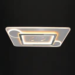 Світлодіодний настінно-стельовий світильник Brille WBL-38C/260W RM з пультом керування - мініатюра 4