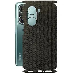 Защитная пленка StatusSKIN для Honor 60 Корпус Винил Соты черные