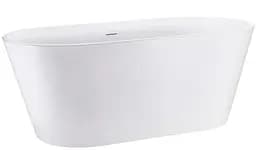 Ванна акрилова окремостояча Rea Milano 170x73 white REA-W2001, Білий - мініатюра 3