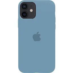 Чохол-накладка Toto Silicone Full Protection Case Apple iPhone 12 Mini Navy Blue - мініатюра 2