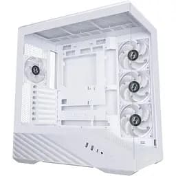 Корпус для ПК Lian Li V100R case with pre-installed four 120mm RGB PWM fan, White (G99.V100RW.01) - мініатюра 2
