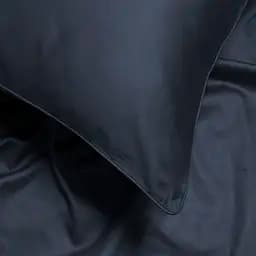 Простирадло на резинці з наволочкою Penelope - Lia lacivert синій 100x200+50x70 - мініатюра 2