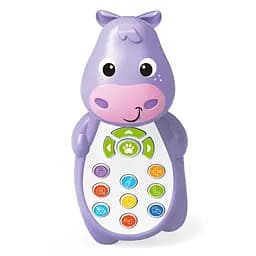 Розвиваючий телефон "Забавки з друзями" Metr+ M 5773ABC(Violet) 13 см, українська